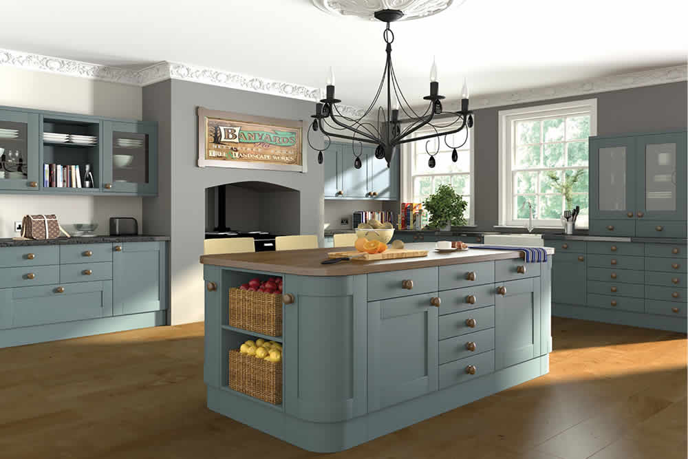 Bella Paintable Shaker Kitchen 3