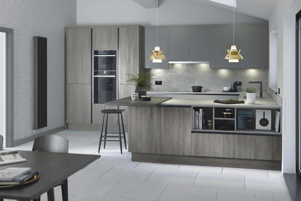 PWS Alpina Silver Oak Matt With Porter Dust Grey